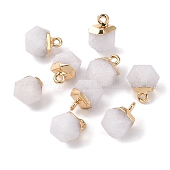 Natural White Jade Charms&nbsp;G-S359-015I