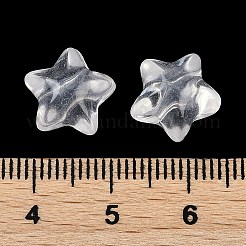 透明なアクリルビーズ  スター  透明  11.5x10mm  穴：2mm&nbsp;TACR-U008-04B