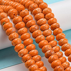 Synthetic Imperial Jasper Dyed Beads Strands&nbsp;G-D077-E01-01F