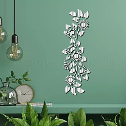 2Pcs Mirror Wall Stickers&nbsp;DIY-CN0001-97