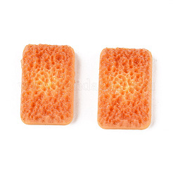 クッキー 蓄光樹脂 カボション  暗闇で光る  長方形  12x7.5~8x3.5mm&nbsp;CRES-T026-02E