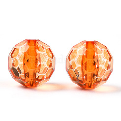 Transparent Acrylic Beads&nbsp;TACR-S154-10A-01