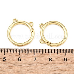 Brass Enhancer Shortener Pendant Bails&nbsp;KK-CBA57BD-05G