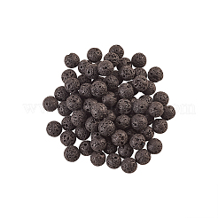 200Pcs Natural Lava Rock Beads&nbsp;G-CJ0001-51