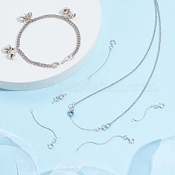 925 Sterling Silver Ends with Chain&nbsp;FIND-GA00001
