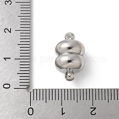 Brass Magnetic Clasps&nbsp;KK-U052-33P