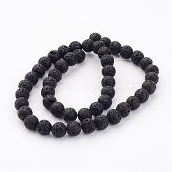Natural Lava Rock Beads Strands&nbsp;G434-1B