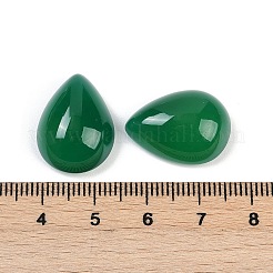 Natural Green Onyx Agate(Dyed & Heated) Cabochons&nbsp;G-H094-01A-04A