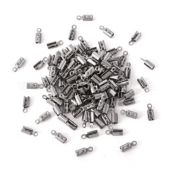 304 Stainless Steel Folding Crimp Ends&nbsp;X1-STAS-P107-07P