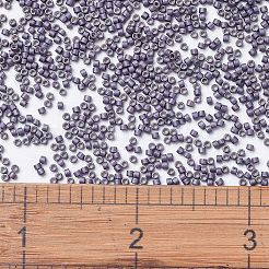 MIYUKIデリカビーズ  シリンダー  日本製シードビーズ  11/0  （db1174)亜鉛メッキマットナス  1.3x1.6mm  穴：0.8mm  約100000個/500g&nbsp;SEED-MY11-DB1174