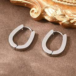 201 Stainless Steel Hoop Earrings&nbsp;EJEW-T056-03P-01