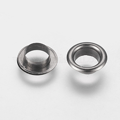真鍮製の小穴  リベットスナップ  ガンメタ色  15x3.8mm  穴：10mm&nbsp;KK-WH0004-05B-10mm
