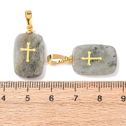 Natural Labradorite Pendants&nbsp;G-G461-06G-06