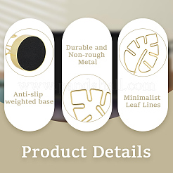 201 Stainless Steel Name Card Holder&nbsp;AJEW-WH20060-67G