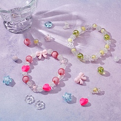 DIY Cute Beaded Stretch Bracelet Making Kit&nbsp;DIY-SC0020-60A