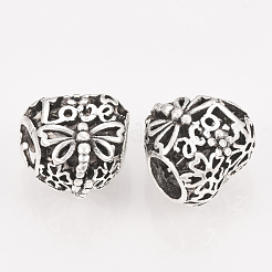 Alloy European Beads&nbsp;MPDL-S065-17