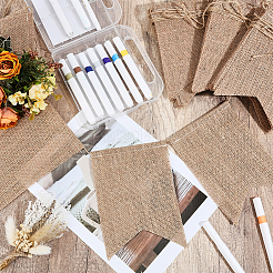 Jute Hanging Banners&nbsp;DIY-WH0890-28