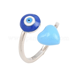 Brass Cuff Open Rings for Women&nbsp;KK-CBA17E5-01P