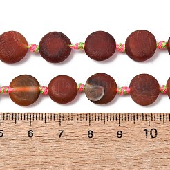 Natural Red Agate Beads Strands&nbsp;G-B177-B02-03
