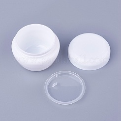 30g PP Plastic Refillable Cream Jar&nbsp;LS-MRMJ-WH0046-A01