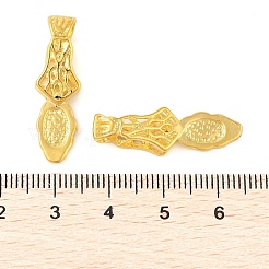 Rack Plating Brass Pinch Bails&nbsp;KK-Z068-04G