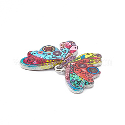 Alloy Enamel Pendants&nbsp;PALLOY-P290-01A