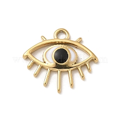 Ion Plating(IP) 304 Stainless Steel Enamel Charms&nbsp;STAS-G351-07G