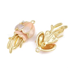 Alloy & Enamel & Crystal Rhinestone Pendants&nbsp;RB-CBA415D-26G