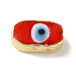Handmade Evil Eye Lampwork Beads&nbsp;LAMP-D016-02LG-01