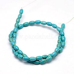 Dyed Synthetic Turquoise Bead Strands&nbsp;G-M143-05-B