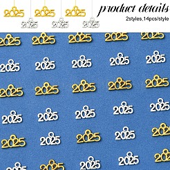 28Pcs 2 Styles Rack Plating Alloy Pendants&nbsp;FIND-FS0003-49