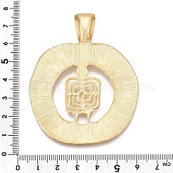 Rack Plating Alloy Big Pendants&nbsp;PALLOY-T090-31G