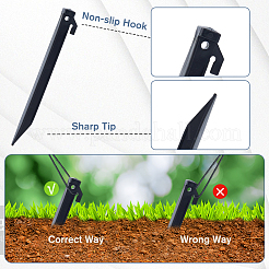 PP Plastic Ground Nails for Tents&nbsp;FIND-WH0816-208