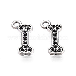 Tibetan Style Alloy Pendant Rhinestone Settings&nbsp;TIBEP-T010-18AS
