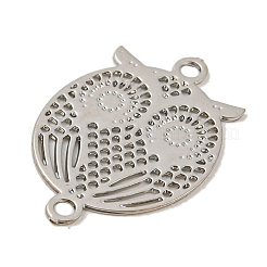 Rack Plating Brass Hollow Out Connector Charms&nbsp;KKC-D001-29P