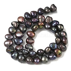 Natural Cultured Freshwater Pearl Beads Strands&nbsp;PEAR-P250214-L