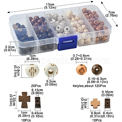 Natural Wenge Wood Beads&nbsp;DIY-FS0006-70