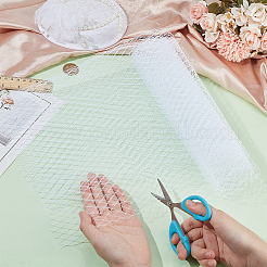 Polyester Mesh Fabric&nbsp;DIY-WH0504-186B