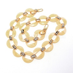 Acrylic Curb Chain Bag Strap&nbsp;FIND-TAC0008-14B