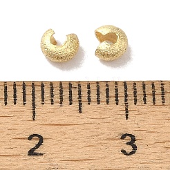 Brass Crimp Beads Covers&nbsp;FIND-Z039-07A-G