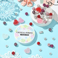 DIY Valentine's Day Bracelets Making Kits&nbsp;DIY-YW0012-60