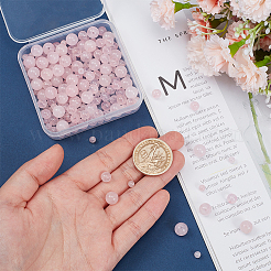 3 Strands 3 Style Natural Round Loose Gemstone Rose Quartz Beads Strands&nbsp;G-OC0005-17