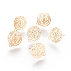Brass Stud Earring Findings&nbsp;X-KK-S345-260G