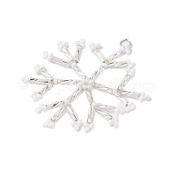 Christmas Seed Beads Beaded Charms&nbsp;PALLOY-MZ00328