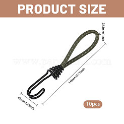 Latex Outdoor Camping Tent Elastic Rope Hooks&nbsp;FIND-WH0816-219C