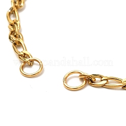 304 Stainless Steel Figaro Chains Bracelet Making&nbsp;AJEW-JB01075