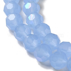 Imitation Jade Glass Beads Strands&nbsp;EGLA-A035-J8mm-L03
