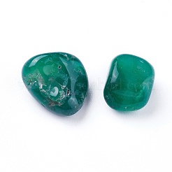 天然多色めのうビーズ  ドリルなし/穴なし  染め  チップ  5~19x4~10x2~7mm  約100 G /袋&nbsp;G-I221-23A