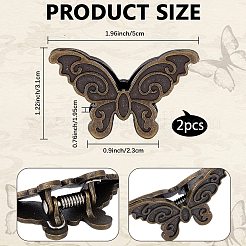 2Pcs Alloy Clips&nbsp;AJEW-CP0010-45