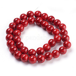Synthetic Turquoise Beads Strands&nbsp;TURQ-H038-10mm-XXS17